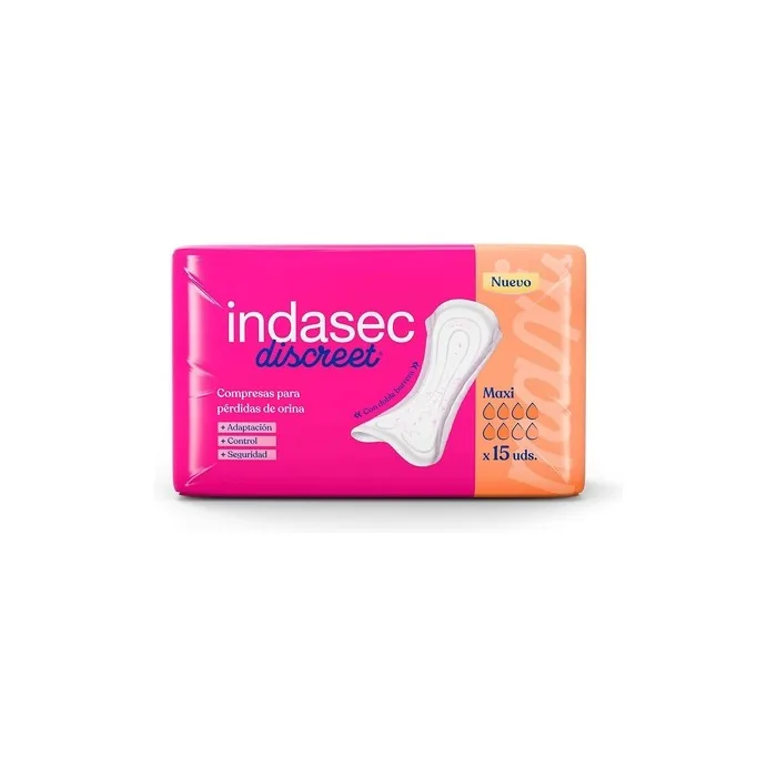 Indasec Maxi Standard Black Pad