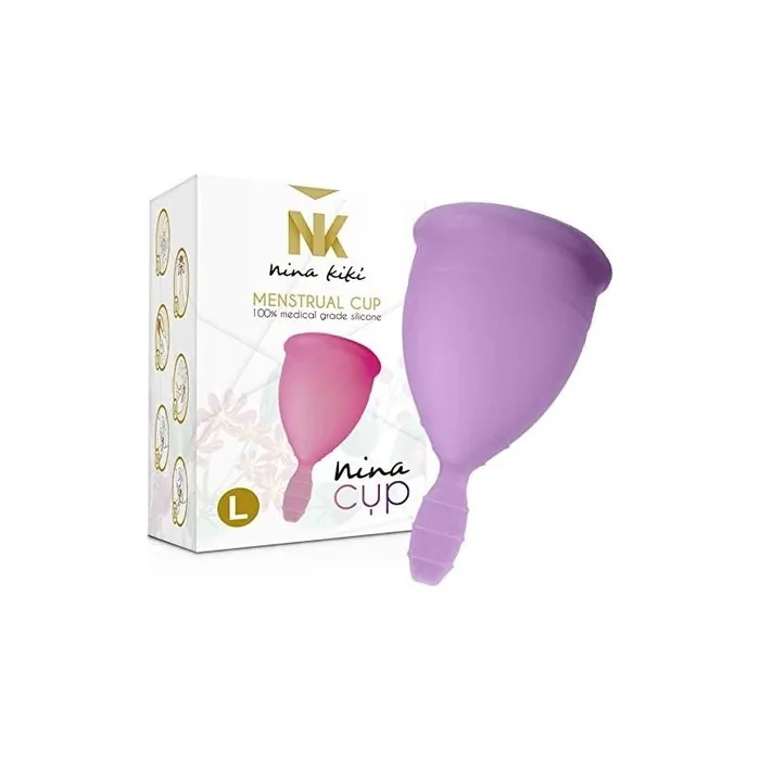 Nina Kiki Menstrual Cup Size L Purple