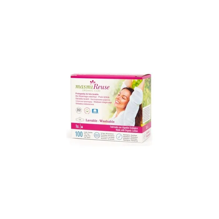 Masmi Bio Washable Cloth Panty Liners With Wings