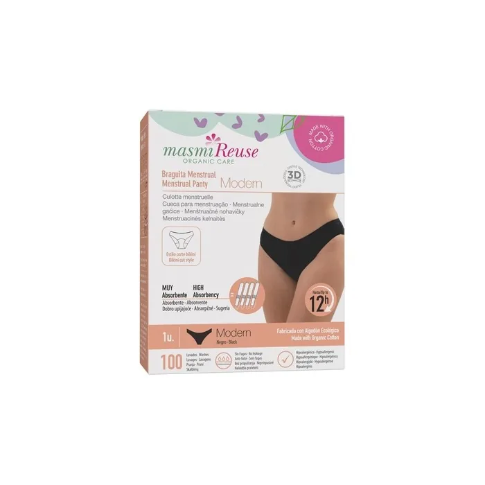 Masmireuse Modern Menstrual Underwear Size M 1 Piece