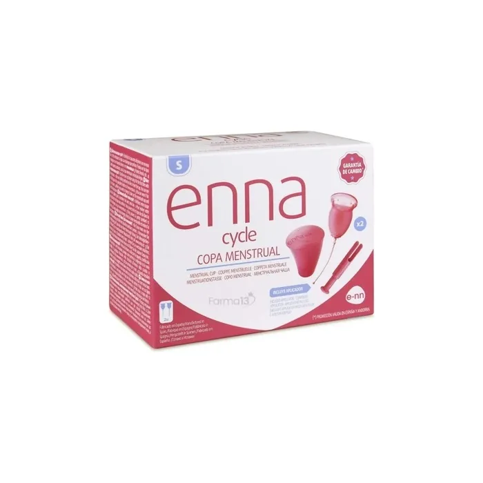 Enna Enna Cycle Menstrual Cup Size S 2 Units Applicator