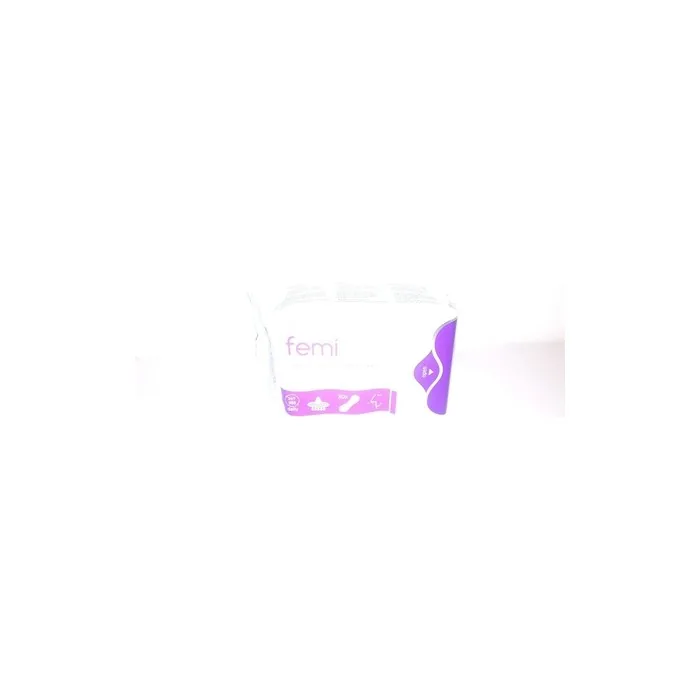 Femilady Salvaslip Sanitary Pads without Wings 30 Pieces