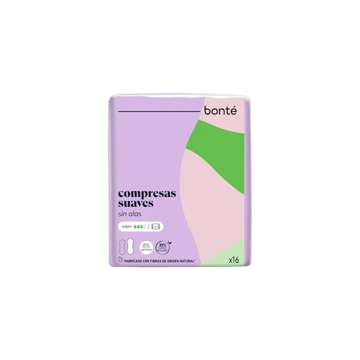 Bonte Super Soft Folded Sanitary Pads 16 Units