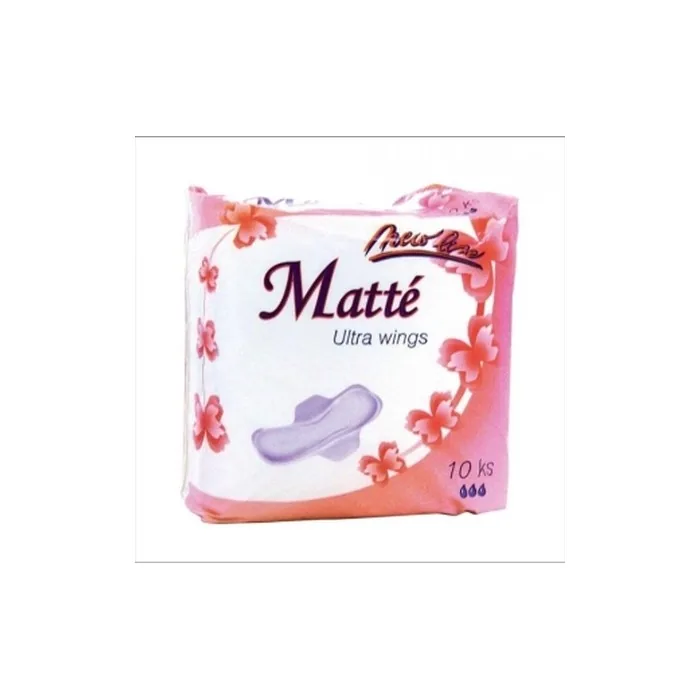 Matté Ultra Wings Ultra-Thin Sanitary Pads 10 Count
