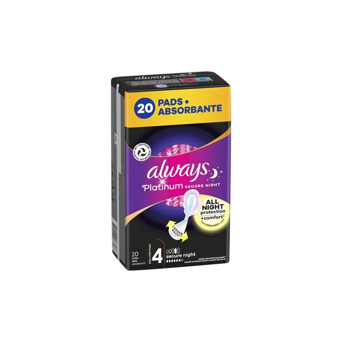 Always Ultra Platinum Secure Night - 8 Pack