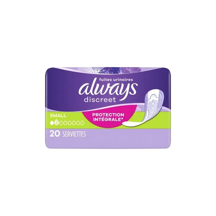 Always Discreet For Urinary Incontinence Small - Always