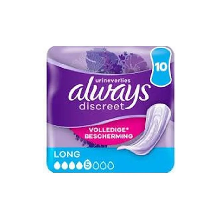 Always Discreet For Urinary Incontinence Long - Always
