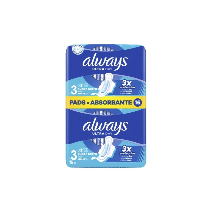 Always Always Ultra Super Extra Vp 16 Pcs Sanitary Towels