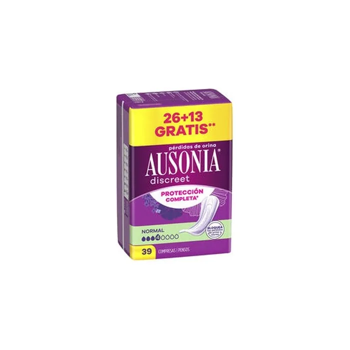 Ausonia Discreet Normal Incontinence Pads 39 Units