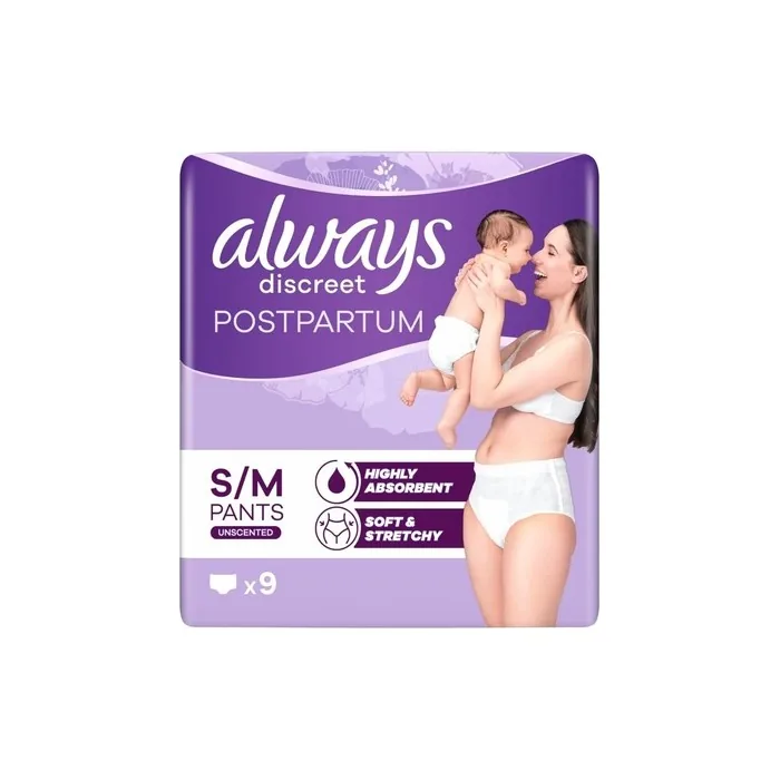 Always Discreet Puerperium Panties M
