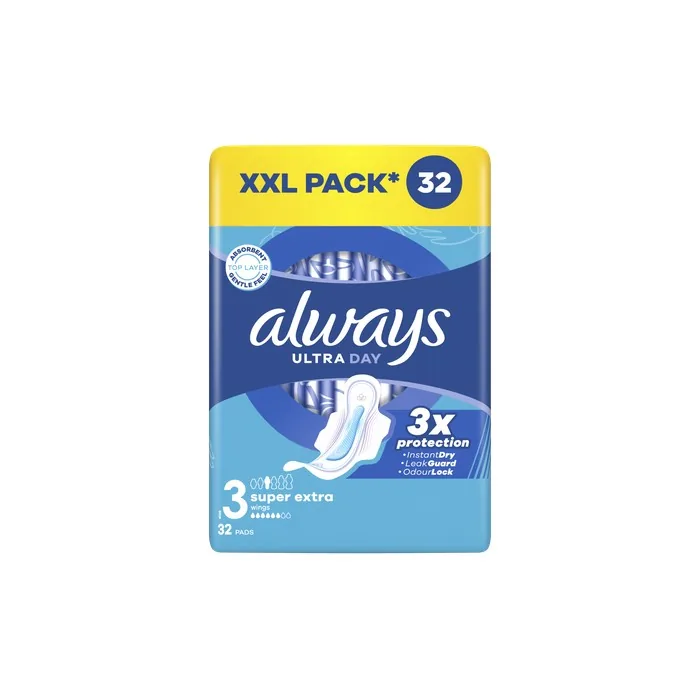 Always Ultra Super Extra Gp 32 Pcs Sanitary Towels
