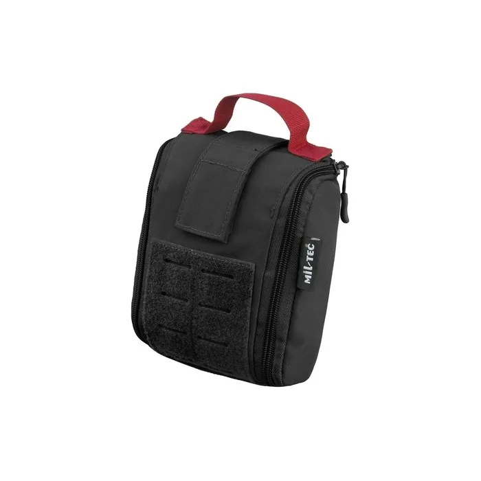Mil-Tec Unisex Adult 25-Piece First Aid Pack Black