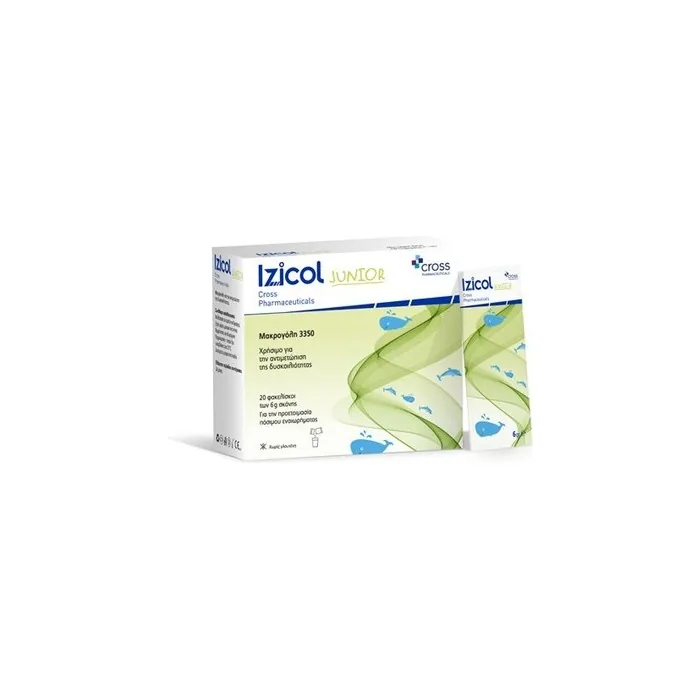 Cross Pharmaceuticals Izicol Junior Laxative 20 Sachets 6g