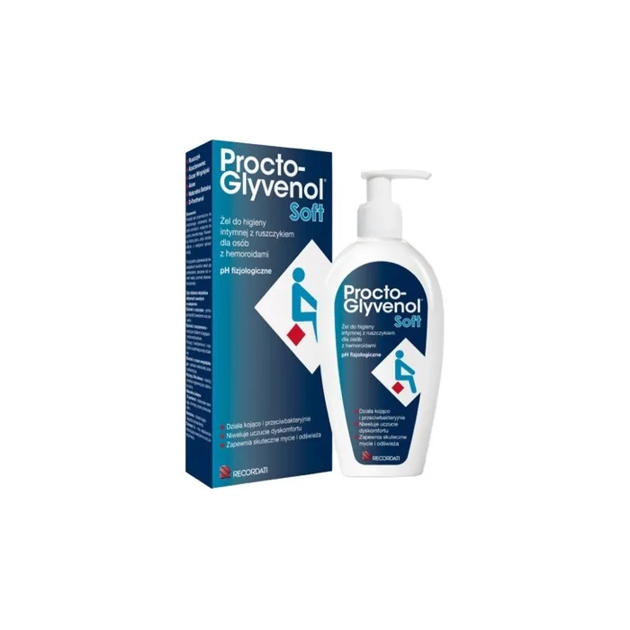 ProctoGlyvenol Hemorrhoid Relief Gel 180ml Fast-Acting Soothing Formula