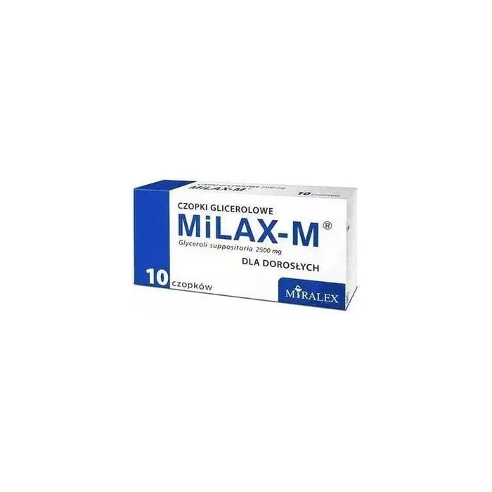 Milaxm Adult Glycerin Suppositories Pack Of 10