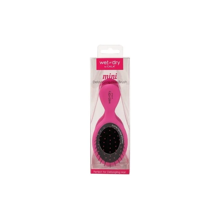 Pink Wet-N-Dry Mini Hair Brush