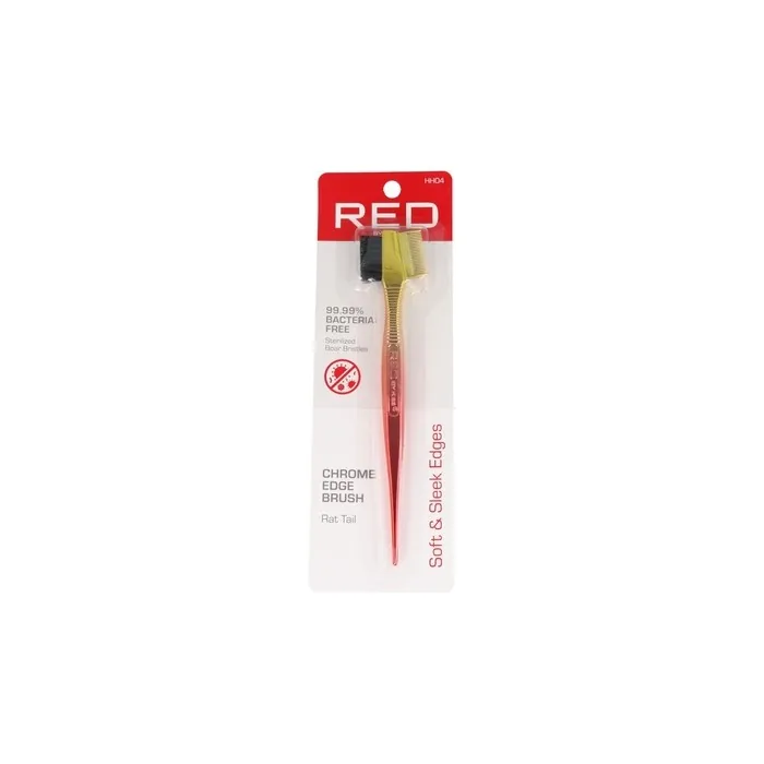 Red Kiss Edge Brush Ombre Chrome Rat Tail Perfect For Styling And Smoothing Edges