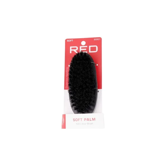 Red Kiss Professional 100 Boar Soft Palm Hair Brush