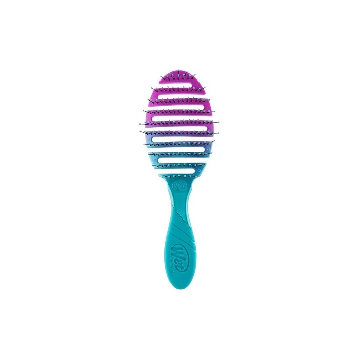 Wet Brush Pro Flex Dry Brush Teal Ombre for Unisex Hair