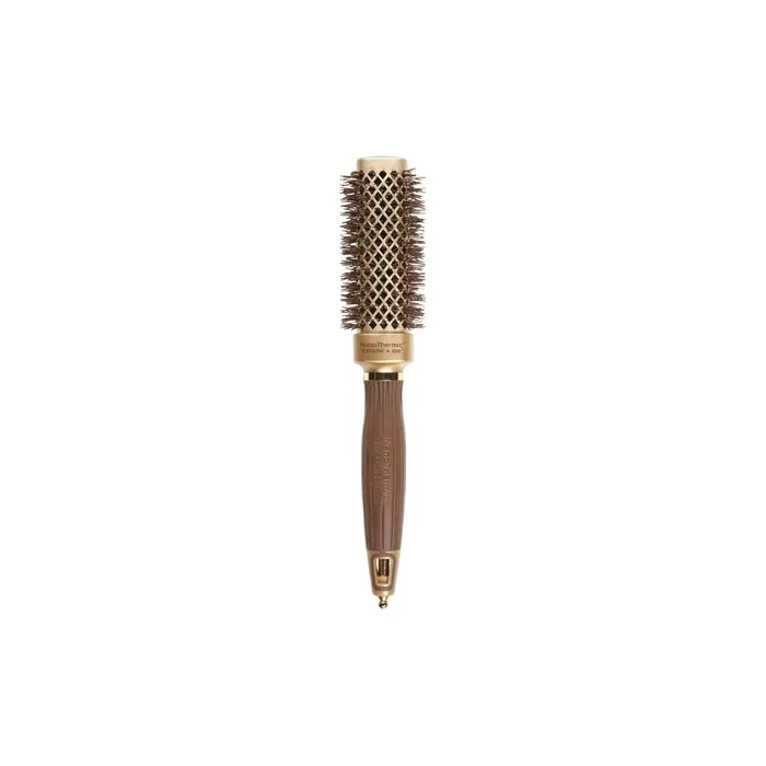 Olivia Garden NanoThermic Ceramic + Ion SQUARE Shaper Hairbrush 1.125 Inch
