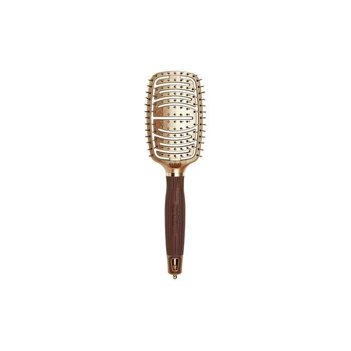 Olivia Garden Nanothermic Ceramic Ion Flex Scalphugging Vented Hair Brush