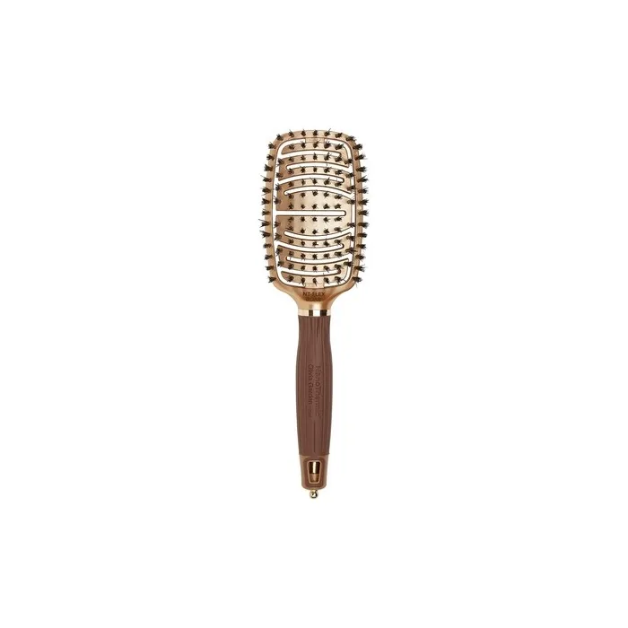 Olivia Garden Nanothermic Ceramic Ion Flex Scalphugging Vented Hair Brush