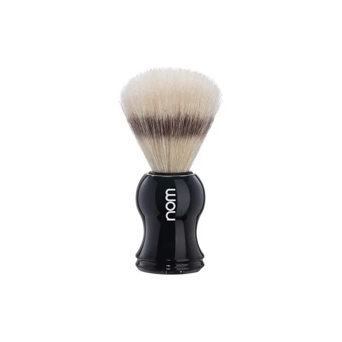 Nom Gustav Natural Bristle Shaving Brush Black