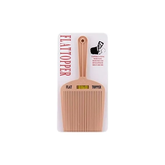 Brian Drumm Flattopper I Machine Comb White