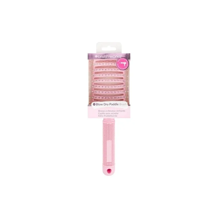 Brushworks Blow Dry Paddle Brush Pink