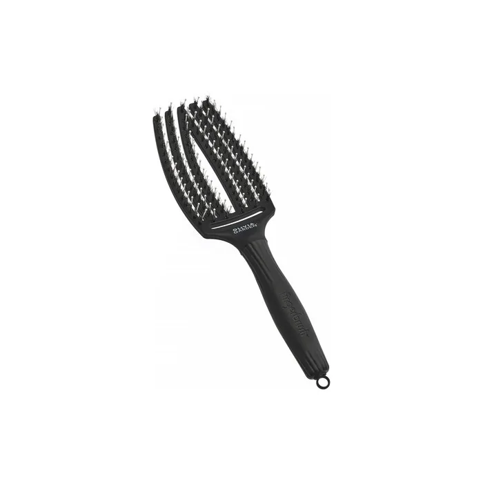 Olivia Garden Combo Fingerbrush Medium Black