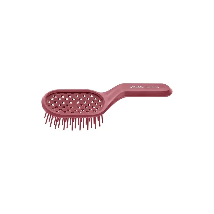Janeke Curvy Bag Pneumatic Ventilated Brush Magenta Bag