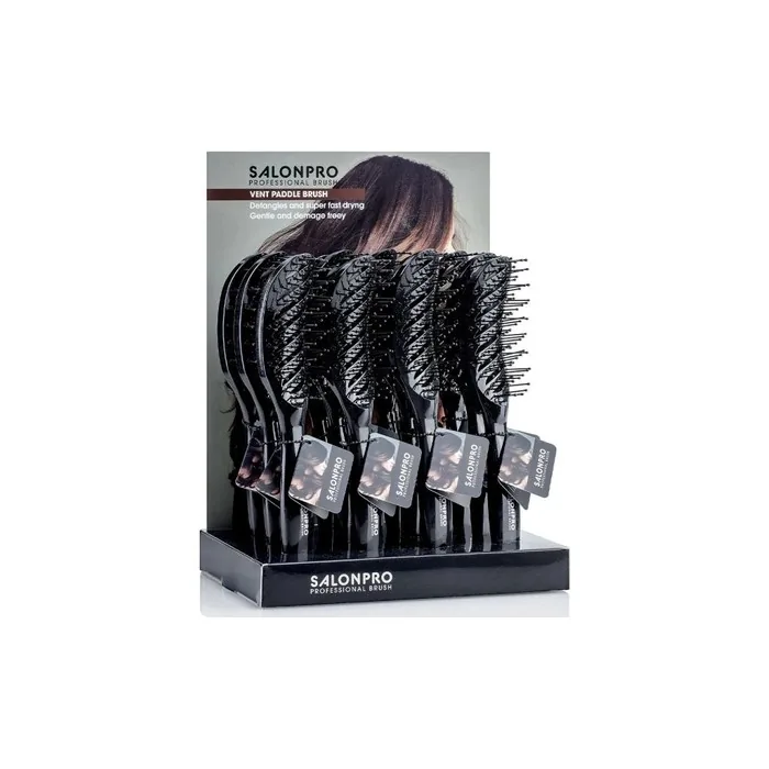 Xanitalia Pro Xan Pro Salon Pro Vent Paddle Brush X12