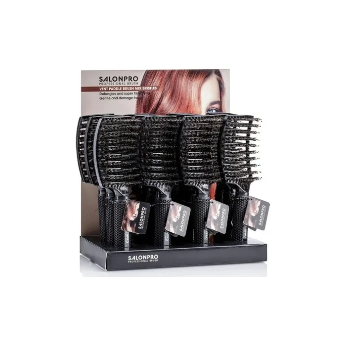 Xanitalia Pro Xan Pro Salon Professional Vent Paddle Brush Mix X12