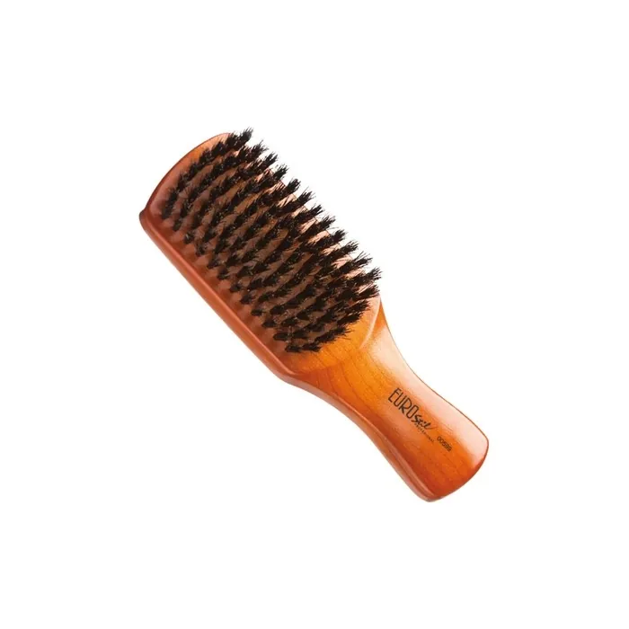 Eurostil Flat Brush For Men Pure Boar Bristle 1 Unit