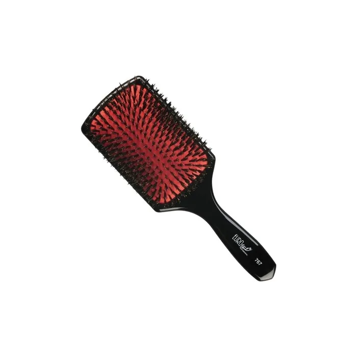 Eurostil Rubber Blower Rectangular Brush Large Bristle 1 Unit