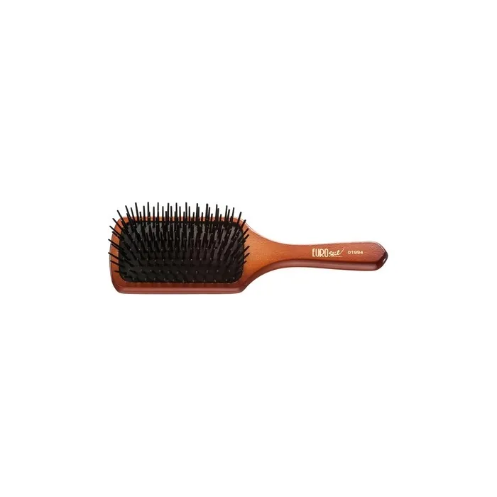 Eurostil Rectangular Rubber Brush With Plastic Pins 1 Unit
