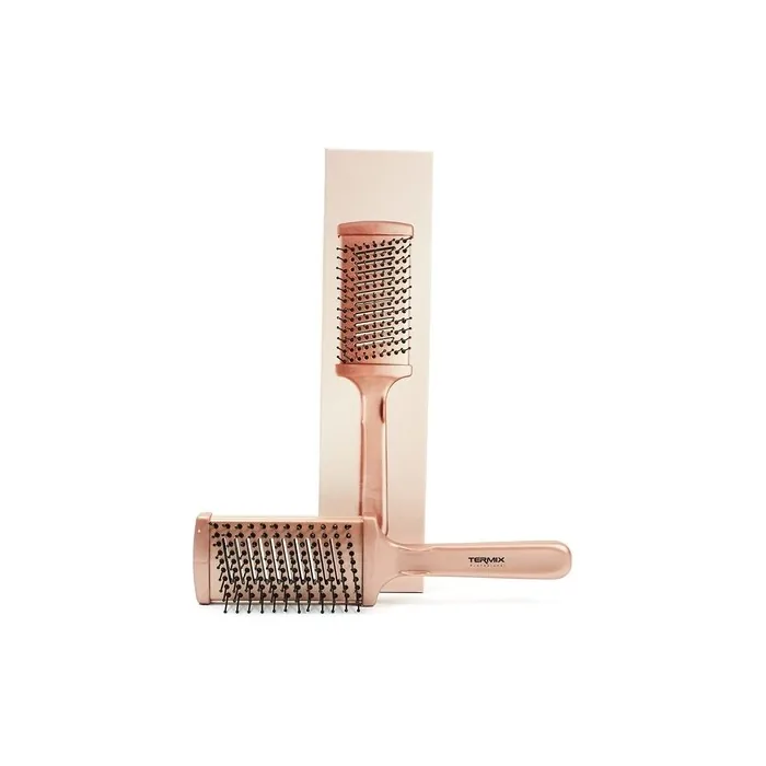 Professional Flat Hairbrush Termix Gold Rose Small