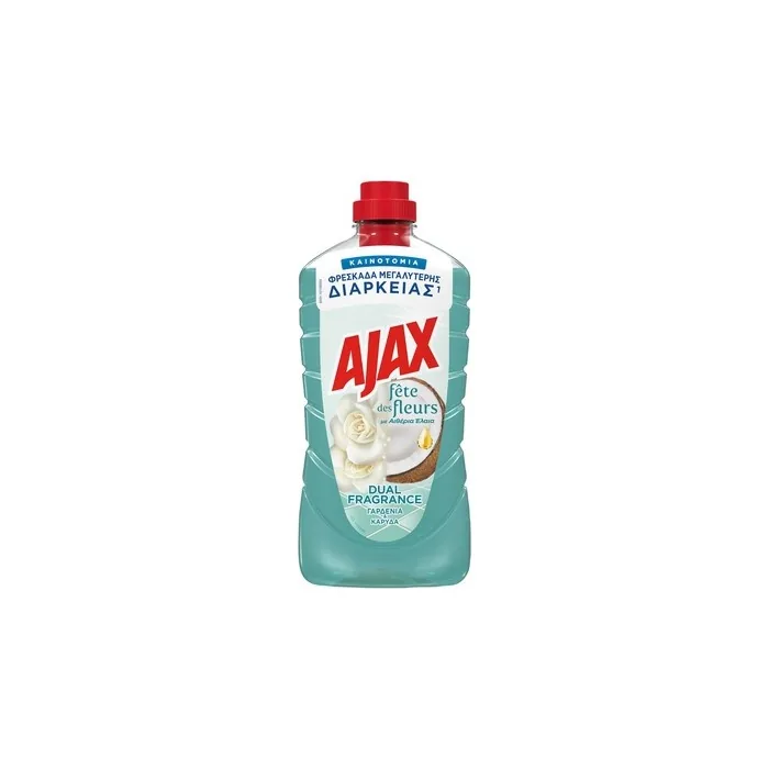 Ajax Floor Liquid Gardenia & Coconut 1l