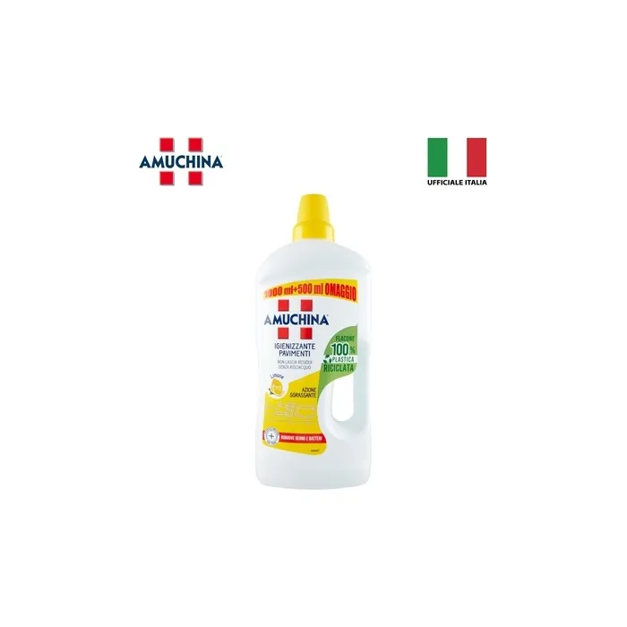 Amuchina Hygienic Floor Cleaner Lemon 1500ml