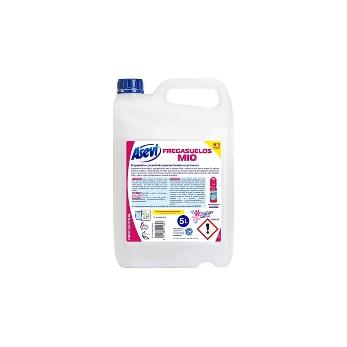 Asevi Professional 21162 Mio Floor Cleaner, 5 L,Milky White