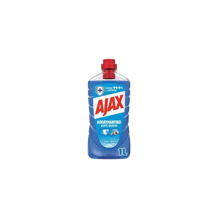 Ajax Liquid Floor Cleaner Chlorinefree Surface Disinfectant Clean Fresh 1 Liter