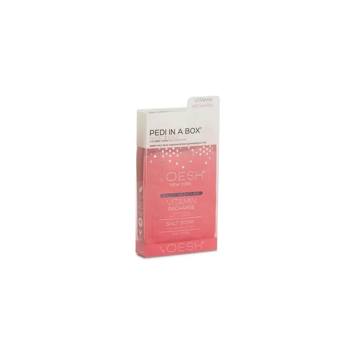 Voesh Pedi In A Box 3 Step Vitamin Recharge Foot Care