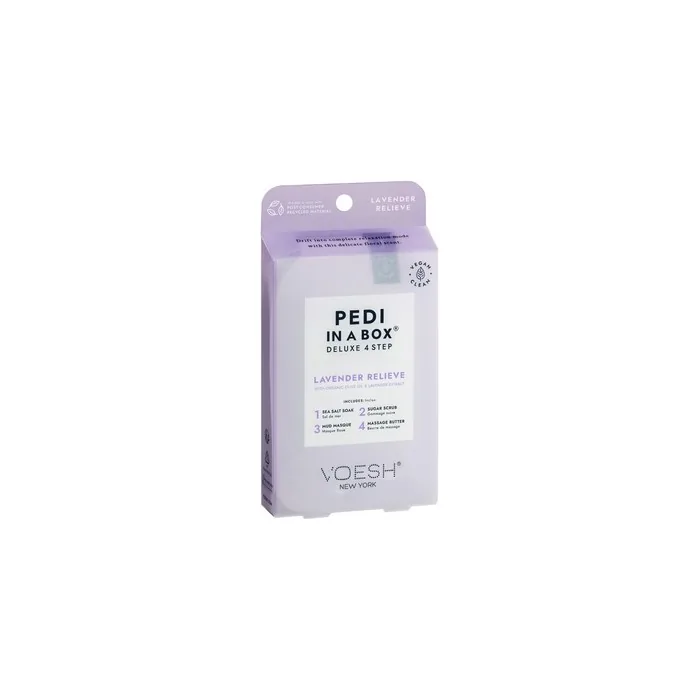 Foot Care Pedi In A Box Soothing Lavender Voesh New York