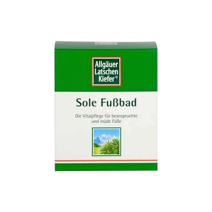 Allgäuer Latschenkiefer Sole Foot Bath 100g