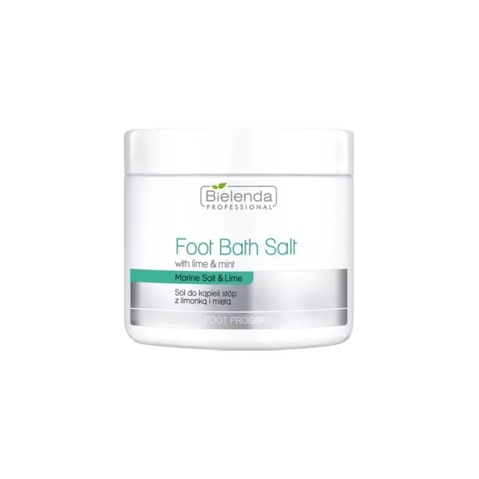 Bielenda Professional Foot Bath Salt With Lime & Mint - 600g