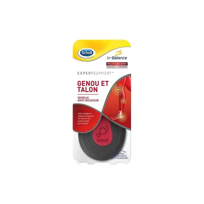 Scholl ExpertSupport Knee and Heel Pain Relief Soles - Size 42.5-45