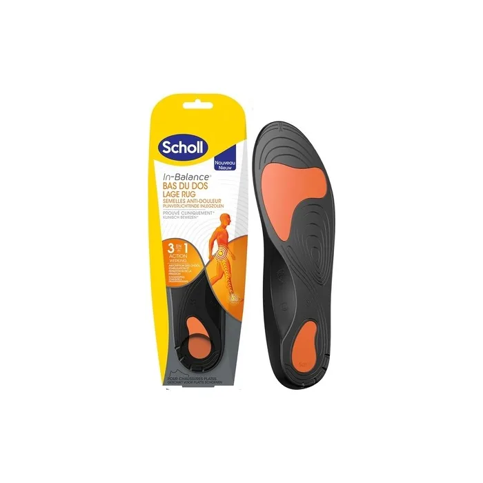 Scholl In-Balance Insole Anti-Pain Lower Back Medium