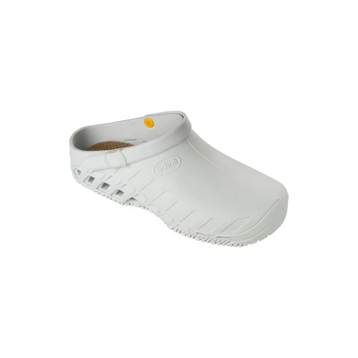 Scholl Unisex Clog Evohealth Care Professional Shoe 115 UK White
