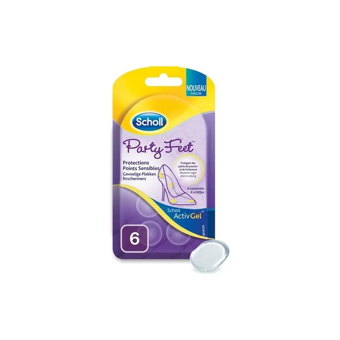 Scholl Party Feet Protective Pads for Sensitive Points