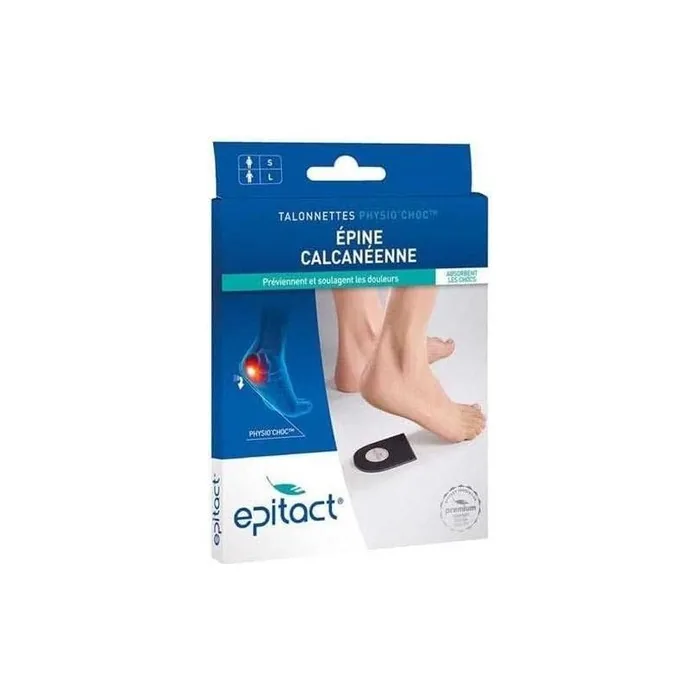Epitact Thick Heel Lift with Physio for Men - Size L